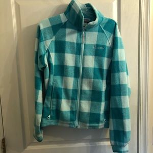Columbia blue/green jacket